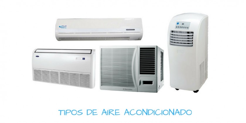 4 tipos de aire acondicionado doméstico